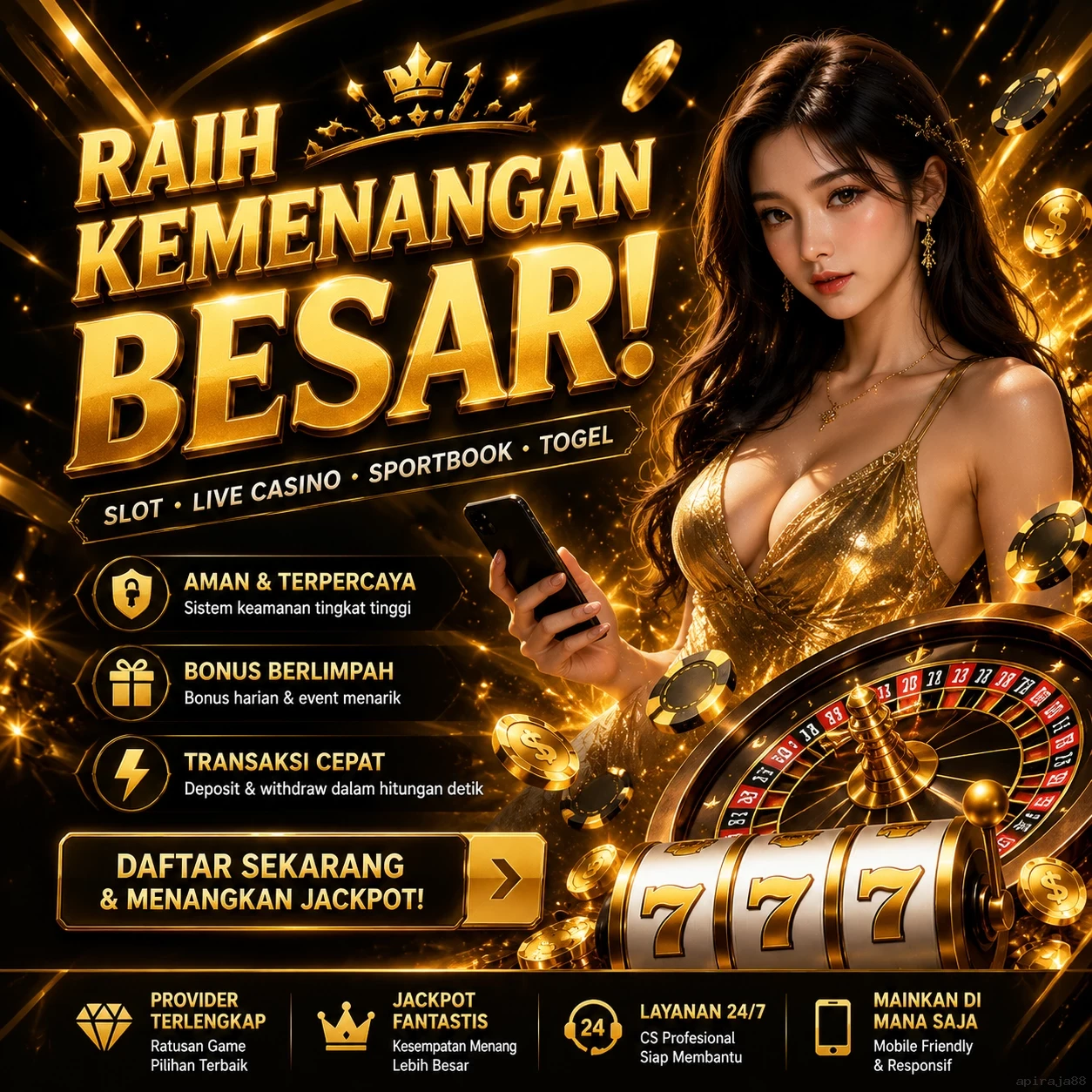 Contoh katalog aplikasi di apiraja88
